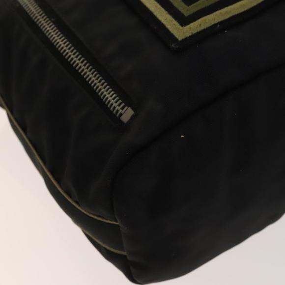 CHANEL Sports Line COCO Mark Shoulder Bag Nylon Black CC Auth 138035 - Picture 14 of 16